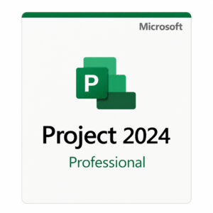Microsoft Project 2024 Professional license key – lifetime license for 1 PC